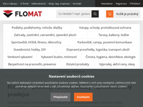 'flomat.cz' screenshot