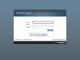 'ams360.com' screenshot