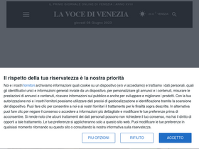 'lavocedivenezia.it' screenshot