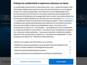 'idealo.fr' screenshot