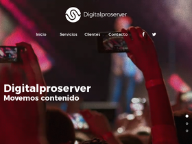 'digitalproserver.com' screenshot