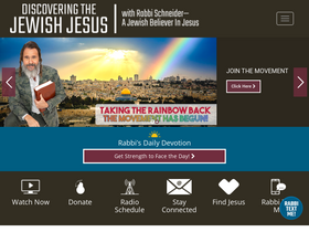 'discoveringthejewishjesus.com' screenshot