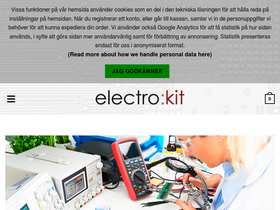 'electrokit.com' screenshot
