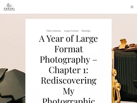 'casualphotophile.com' screenshot