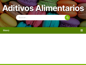 'aditivos-alimentarios.com' screenshot