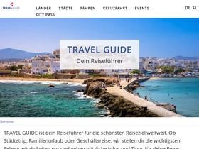 'travelguide.de' screenshot