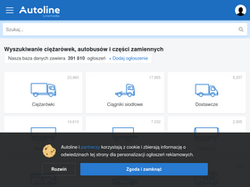 'autoline.com.pl' screenshot