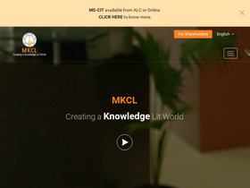 'mkcl.org' screenshot