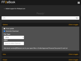 'ff2ebook.com' screenshot