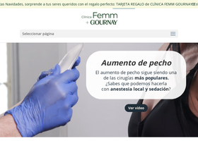 'femmcirugiaestetica.com' screenshot
