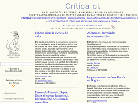 'critica.cl' screenshot