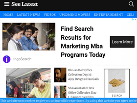 'seelatest.com' screenshot