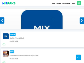 'mrapks.com' screenshot