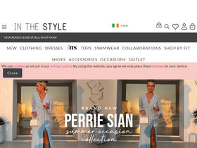 'inthestyle.ie' screenshot