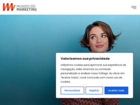 'mundodomarketing.com.br' screenshot