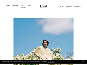 'lividjeans.com' screenshot