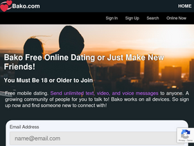 'bako.com' screenshot