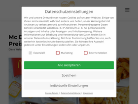 'fastfoodpreise-info.de' screenshot