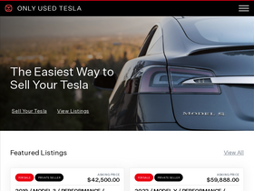 onlyusedtesla.com