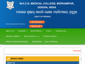 'mkcgmch.org' screenshot