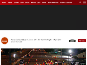 'aroundambler.com' screenshot