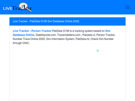 'pkphone.info' screenshot