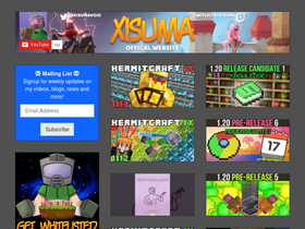 'xisumavoid.com' screenshot