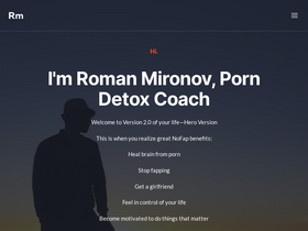 'romanmironov.com' screenshot