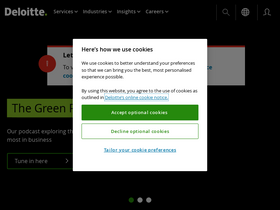 'deloitte.co.uk' screenshot