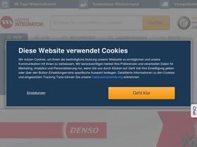 'motointegrator.de' screenshot