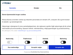 'ritzau.dk' screenshot