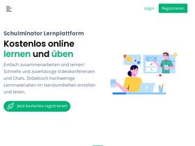 'schulminator.com' screenshot