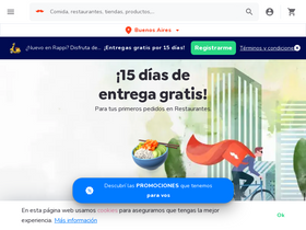 'rappi.com.ar' screenshot