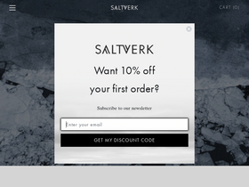 saltverk.com homepage screenshot