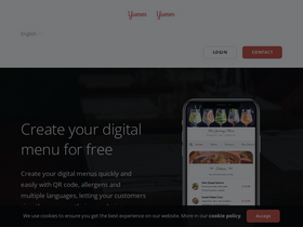 'yumm.menu' screenshot