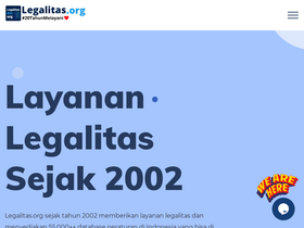 'legalitas.org' screenshot