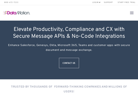 'datamotion.com' screenshot