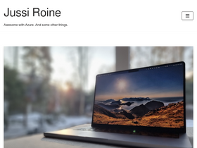 'jussiroine.com' screenshot