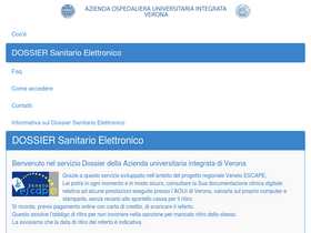 'ospedaleuniverona.it' screenshot