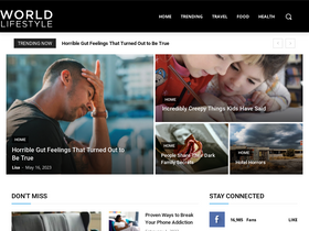 'worldlifestyle.com' screenshot
