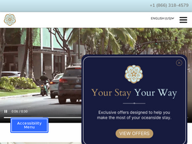 'kahalaresort.com' screenshot