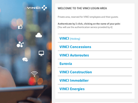 'vinci.net' screenshot