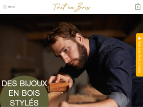 Tout En Bois website screenshot
