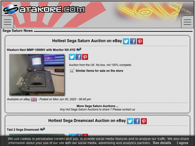 'satakore.com' screenshot