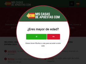 'miscasasdeapuestas.com' screenshot