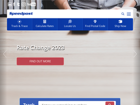 'speedpost.com.sg' screenshot