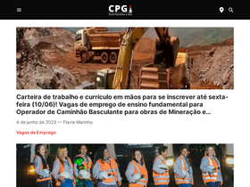 'clickpetroleoegas.com.br' screenshot