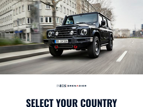 'ineosgrenadier.com' screenshot