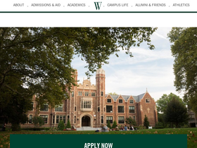 'wagner.edu' screenshot