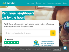 'drivelah.sg' screenshot